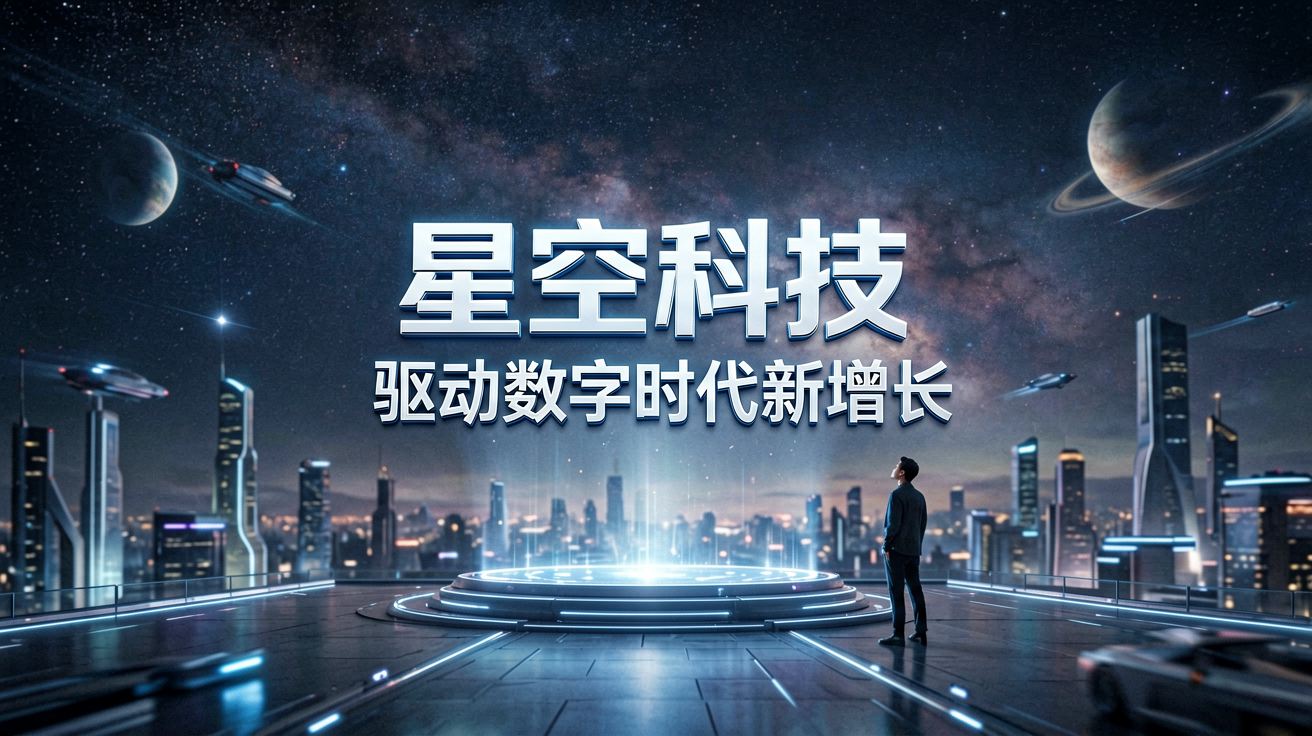 星空科技品牌视觉展示